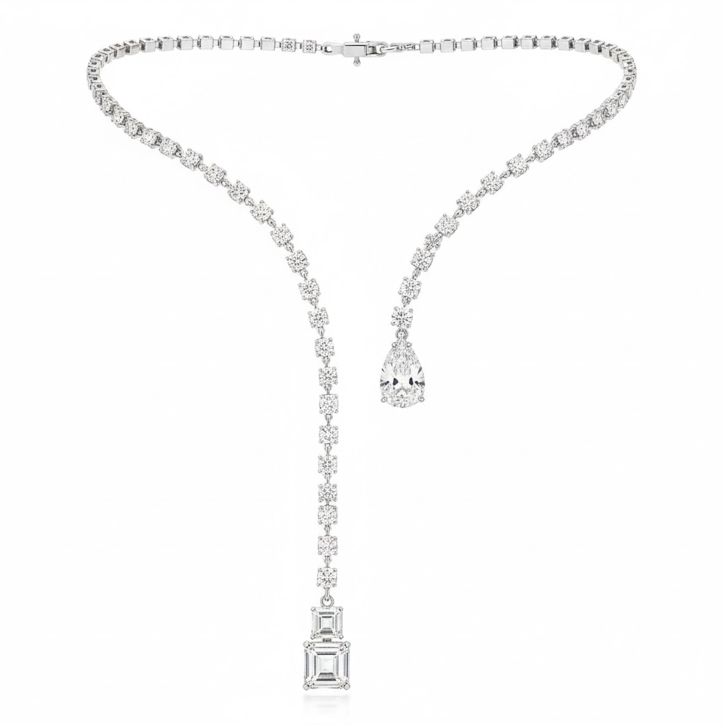 Toi et Moi Y — Necklace