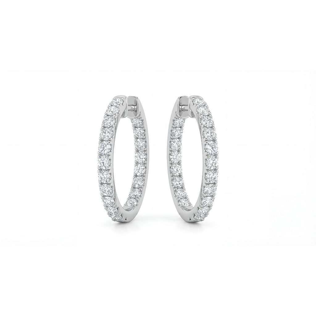 Reina Hoop — Earrings